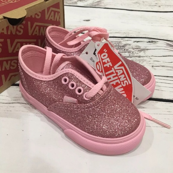 sparkly toddler vans
